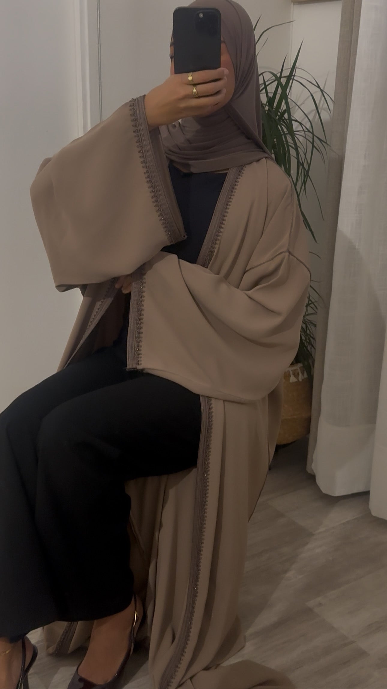 Pre-Order Kimono AZHAR Mocha