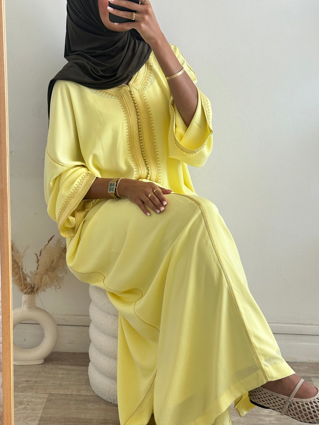 Abaya NAHIA Sorbet