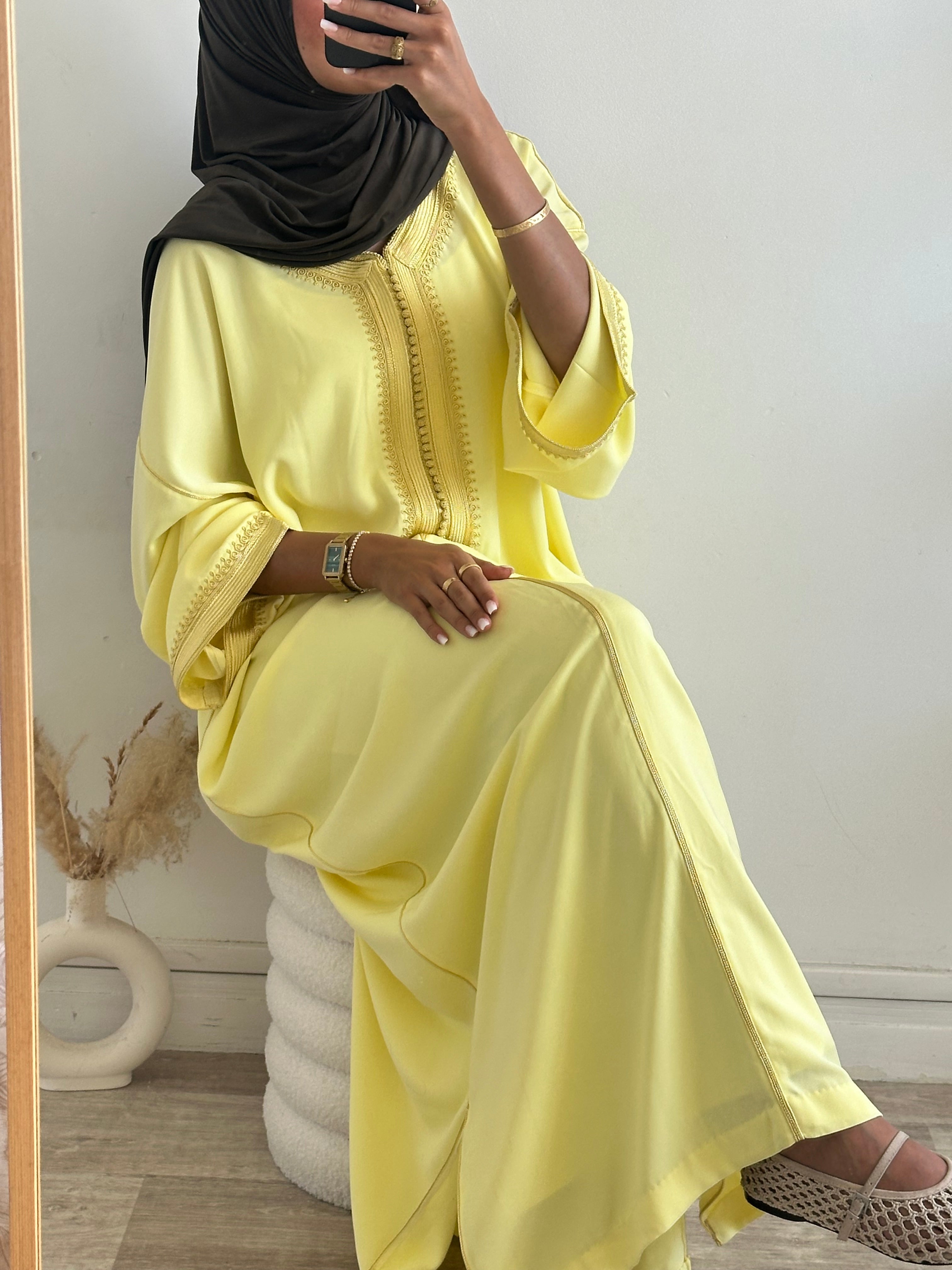Abaya NAHIA Sorbet