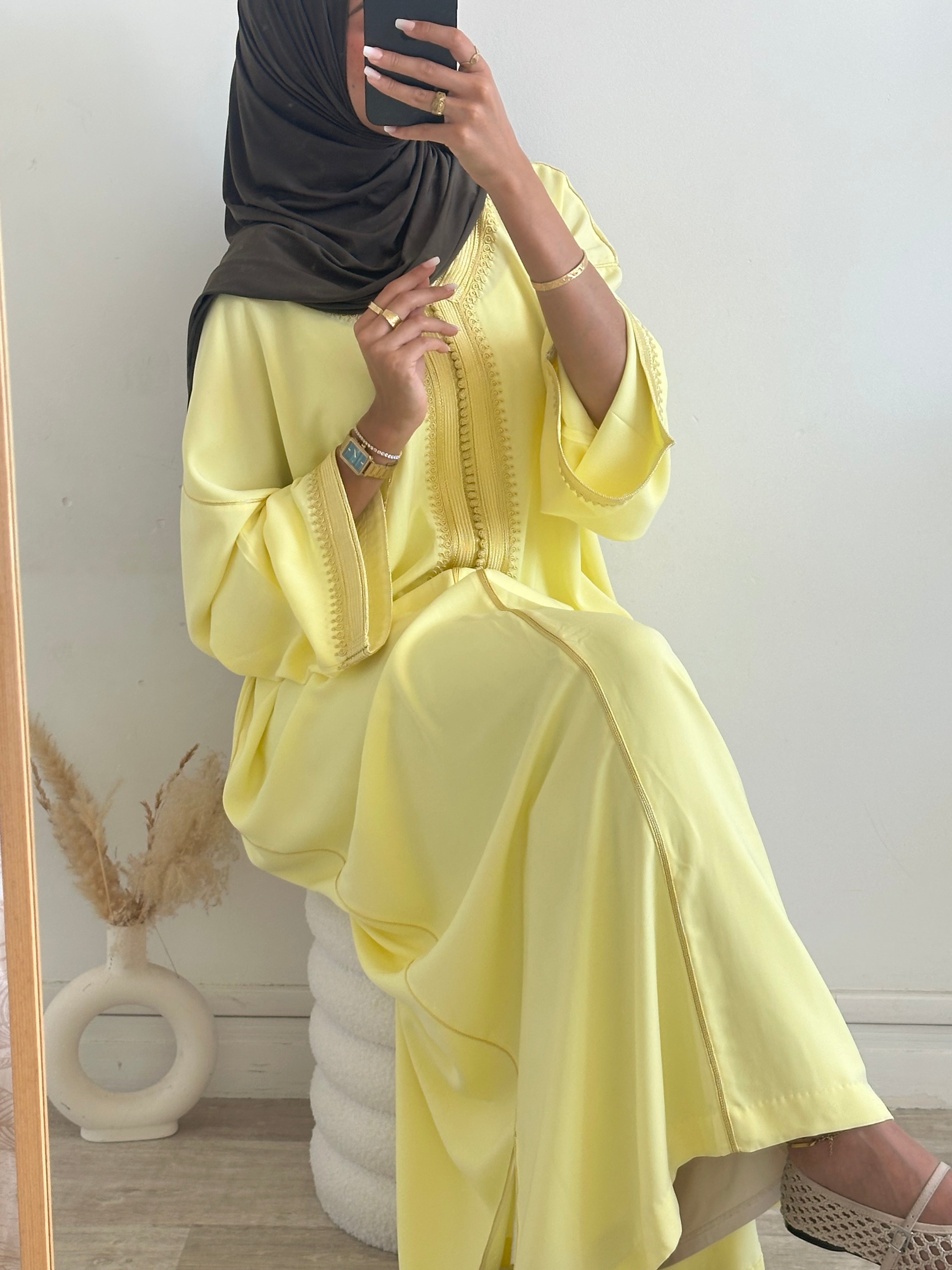 Abaya NAHIA Sorbet