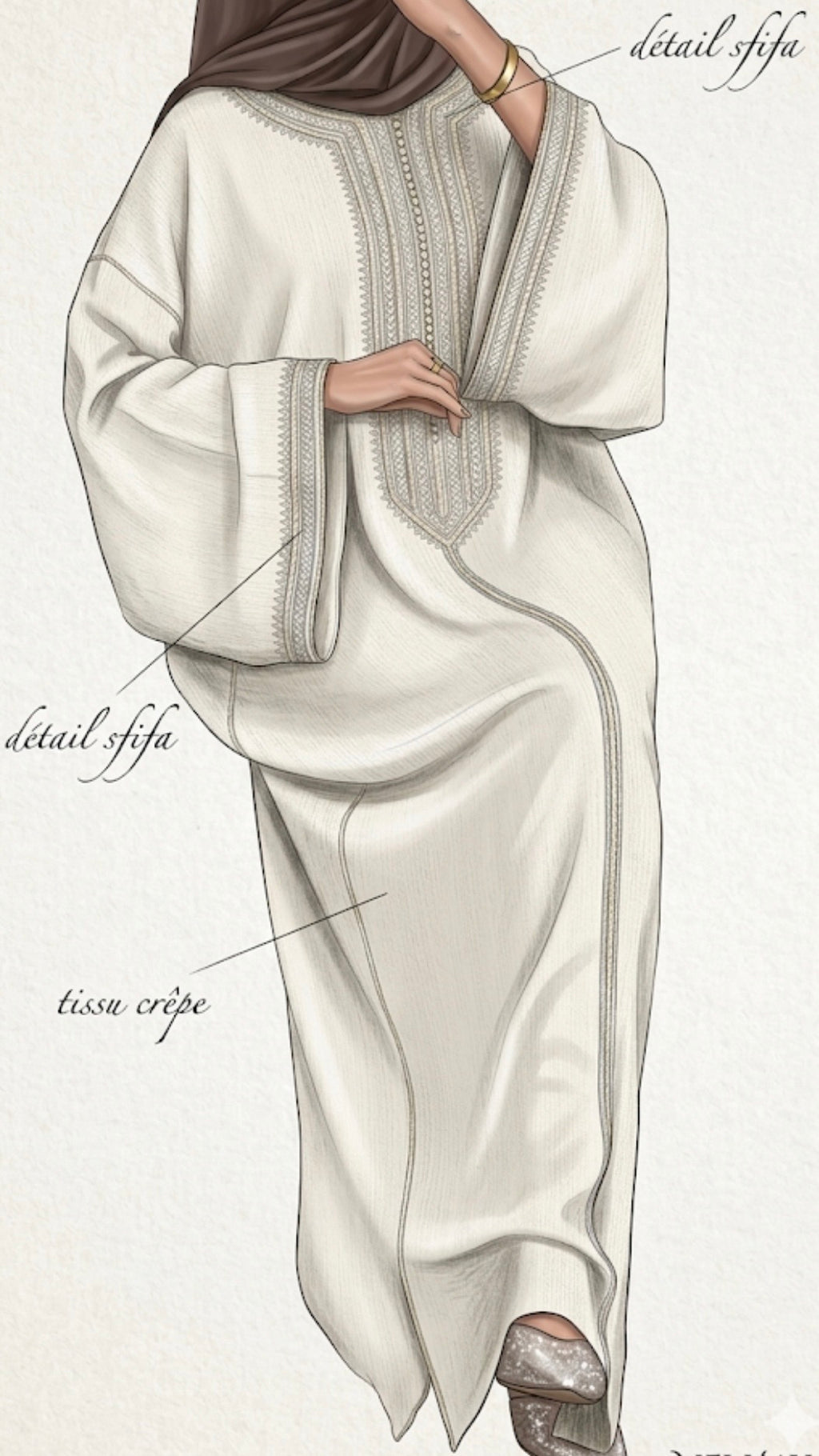 Pre-order Pearl Abaya