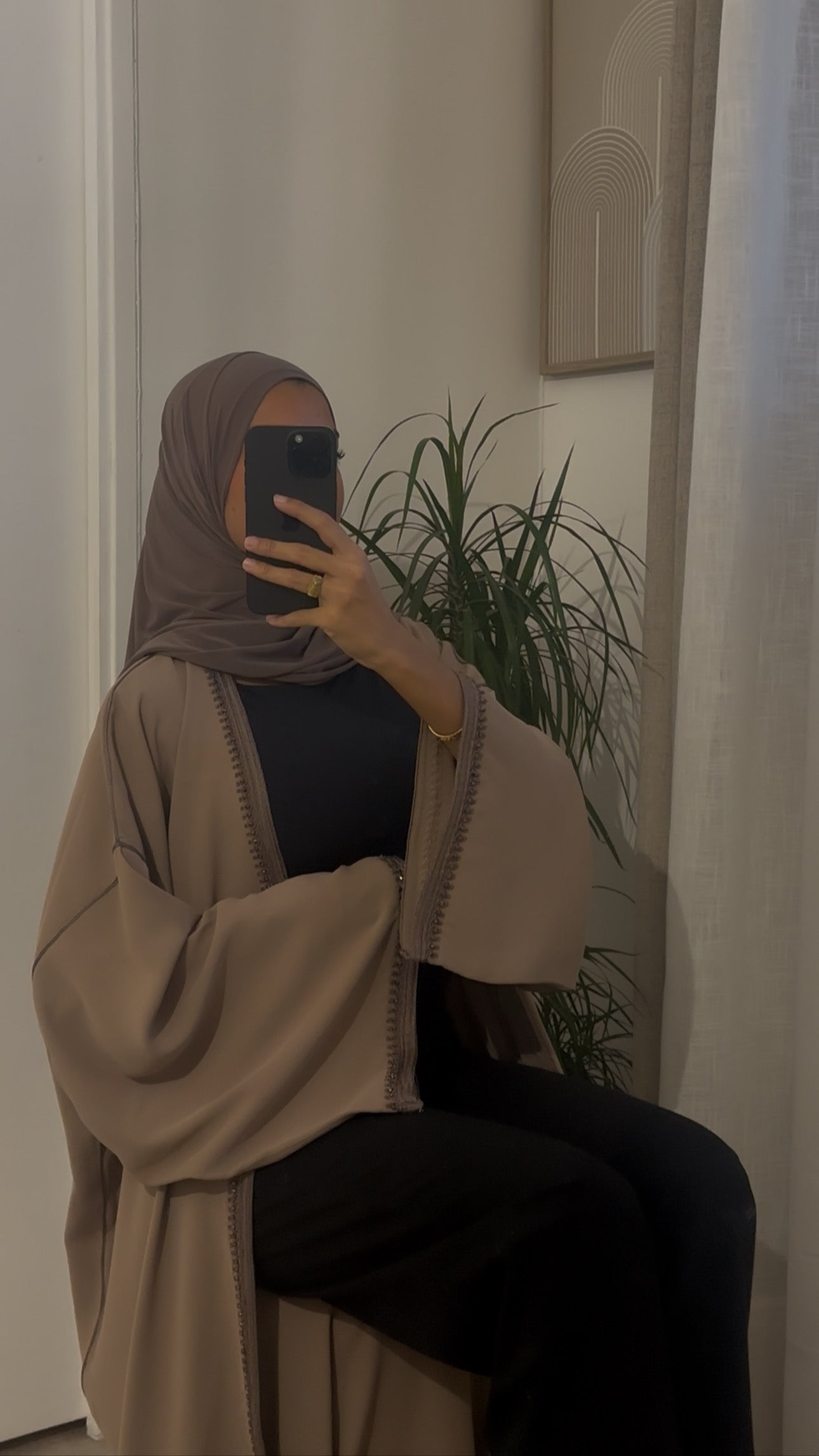 Pre-Order Kimono AZHAR Mocha