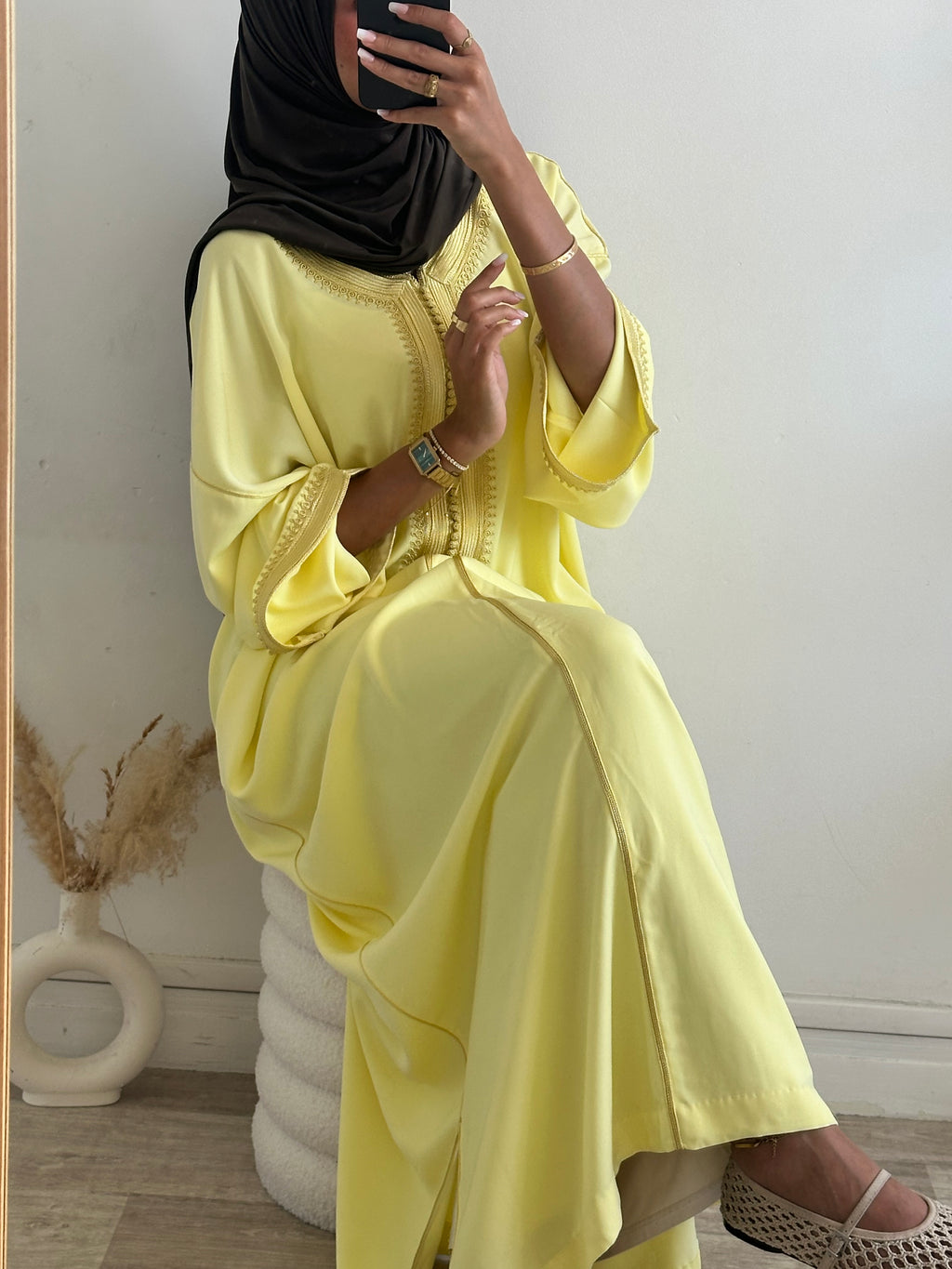 Abaya NAHIA Sorbet