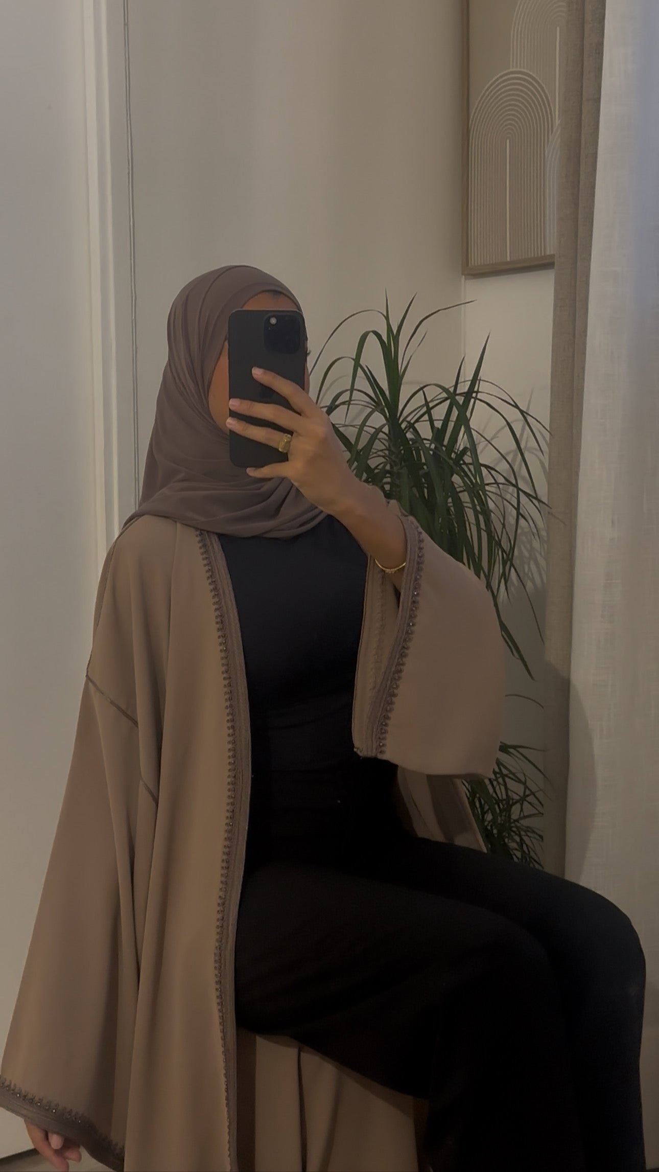 Pre-Order Kimono AZHAR Mocha