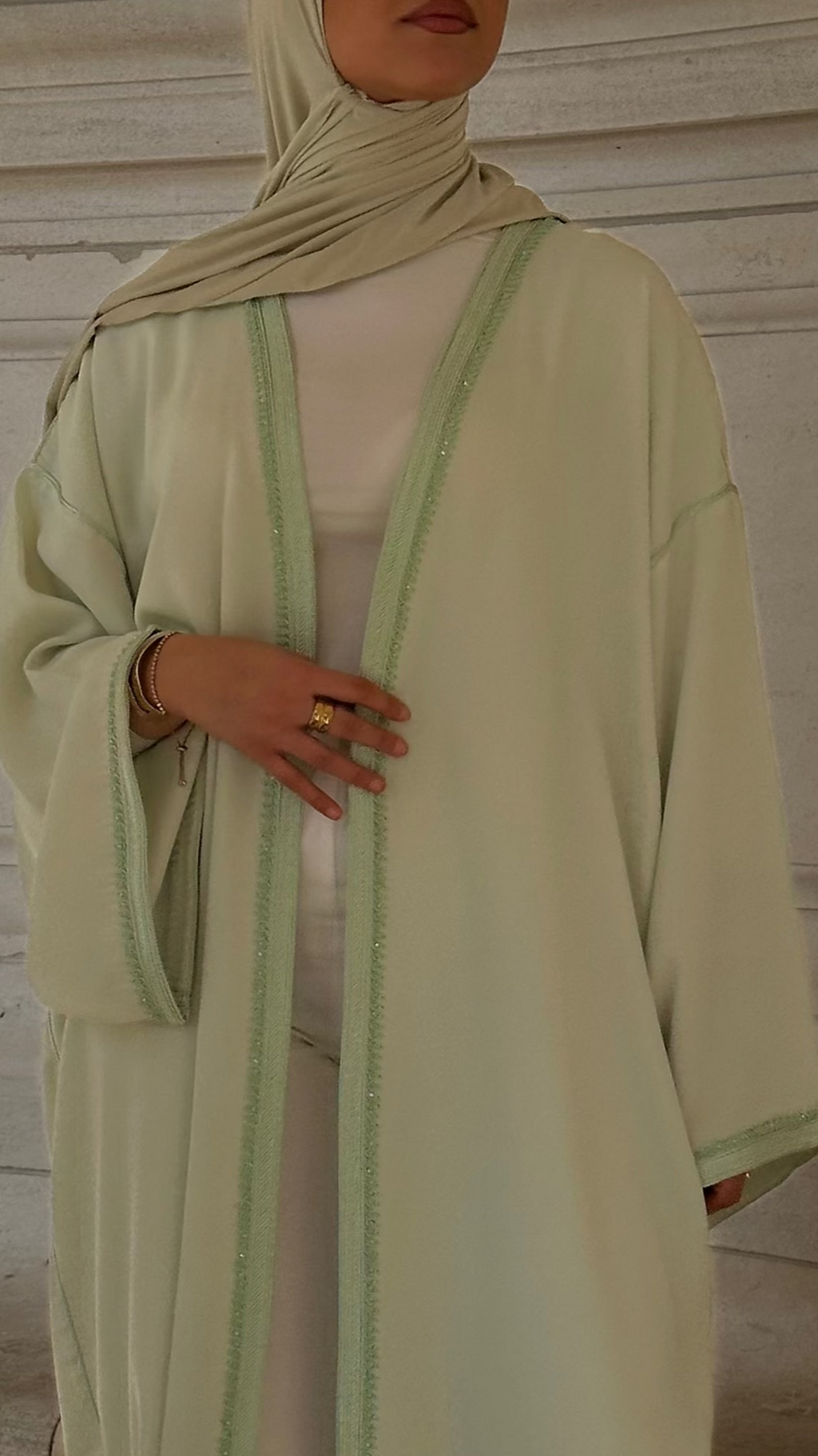 Pre-order Kimono AZHAR MINT